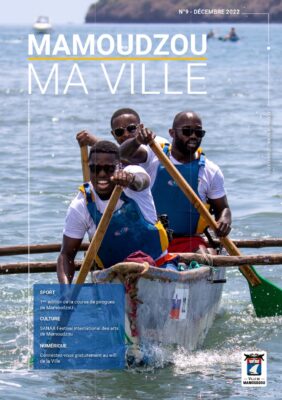 Couverture du journal municipal Mamoudzou ma Ville n°9 de décembre 2022