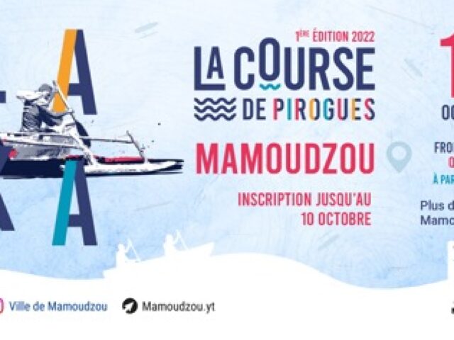 Affiche de la course de pirogues 2022 - Agrandir l'image, fenêtre modale