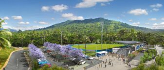 Vue 3D du stade de Tsoundzou 1