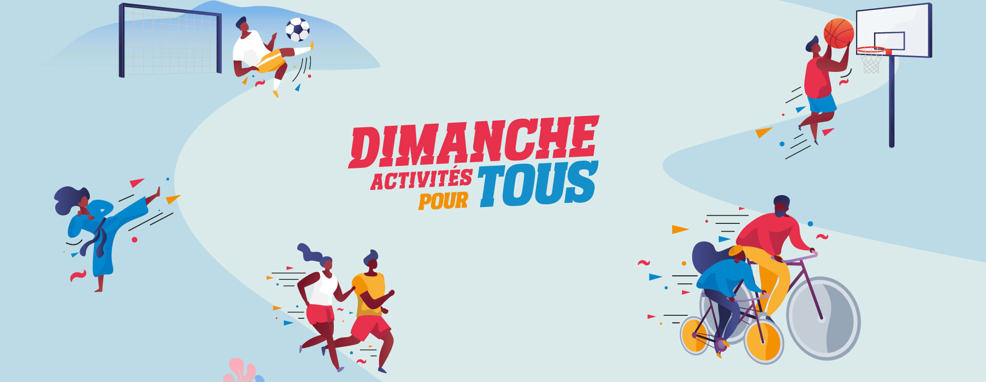 Bannière web Dimanche activités physiques pour tous