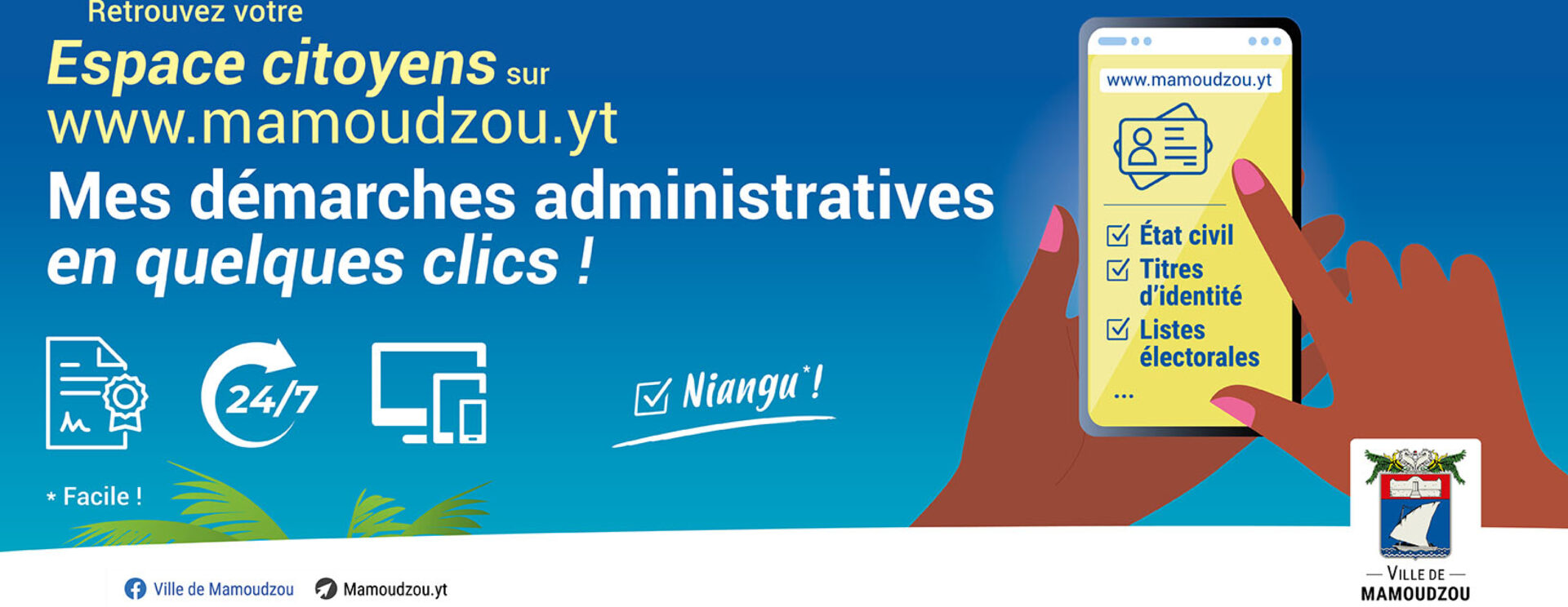 Bannière de l'espace citoyens