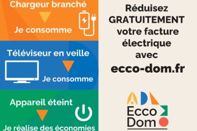 Un chargeur branché consomme de l'énergie, un téléviseur en veille consomme également. Un appareil éteint permet de réaliser des économies. - Agrandir l'image 1 sur 3, fenêtre modale