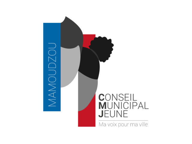 Logo du Conseil municipal des jeunes de Mamoudzou (format 3/2) - Agrandir l'image, fenêtre modale