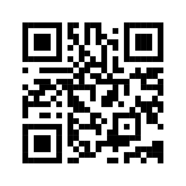 QR code pour accéder au site https://ranu-mamoudzou.yt/ dans le cadre de la généralisation de la distribution d'eau aux habitants de Mamoudzou