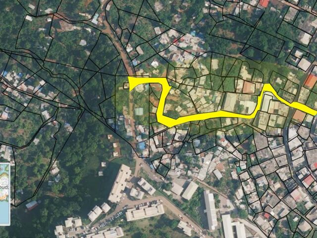 Tronçon en travaux rue Massimoni - Agrandir l'image, fenêtre modale