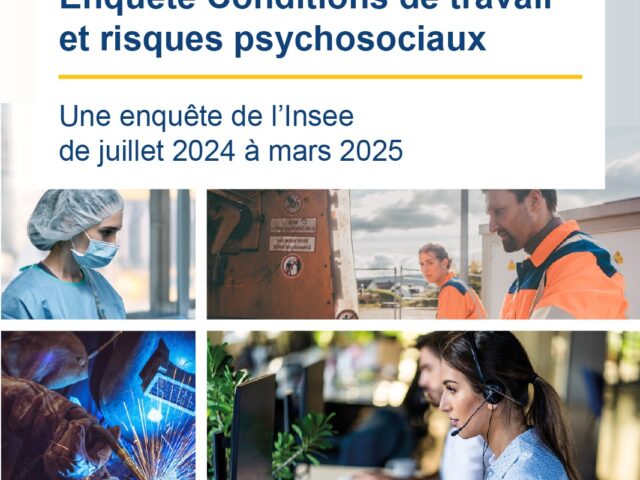 Enquête Conditions de travail et risques psychosociaux. Une enquête de l'Insee de juillet 2024 à mars 2025. - Agrandir l'image, fenêtre modale