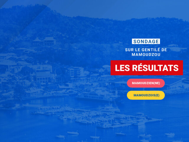 SONDAGE SUR LE GENTILÉ DE MAMOUDZOU LES RÉSULTATS MAMOUDZIEN(NE) OU MAMOUDZOIS(E) - Agrandir l'image, fenêtre modale
