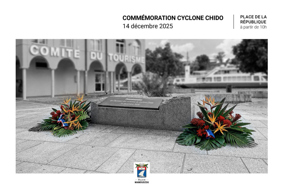 Commémoration du cyclone Chido