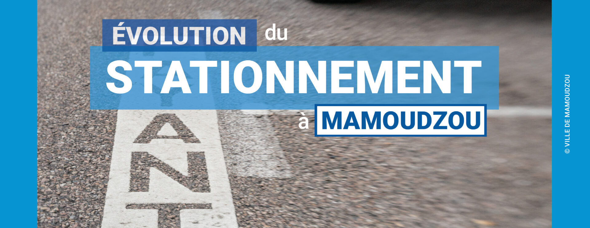 Évolution du stationnement À Mamoudzou