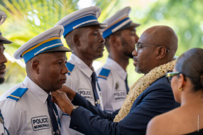 Remise de grade aux policiers municipaux de Mamoudzou - Agrandir l'image 6 sur 13, fenêtre modale