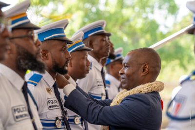 Remise de grade aux policiers municipaux de Mamoudzou - Agrandir l'image 7 sur 13, fenêtre modale