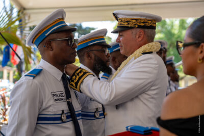 Remise de grade aux policiers municipaux de Mamoudzou - Agrandir l'image 9 sur 13, fenêtre modale