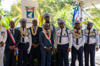 Remise de grade aux policiers municipaux de Mamoudzou - Agrandir l'image 13 sur 13, fenêtre modale