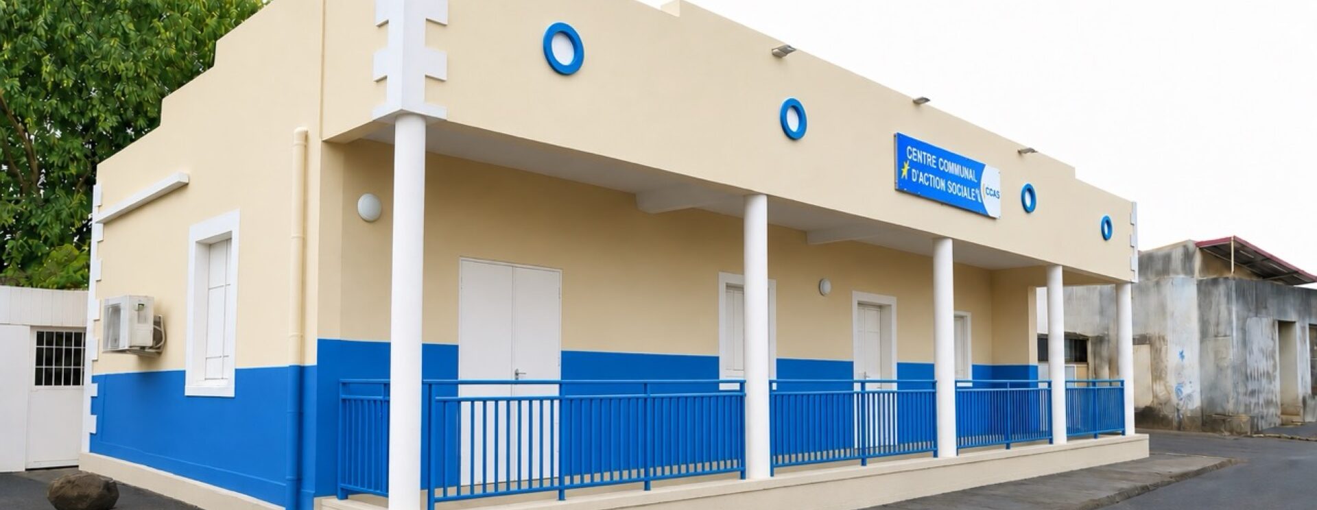 Visuel 3D du bâtiment du CCAS de Mamoudzou