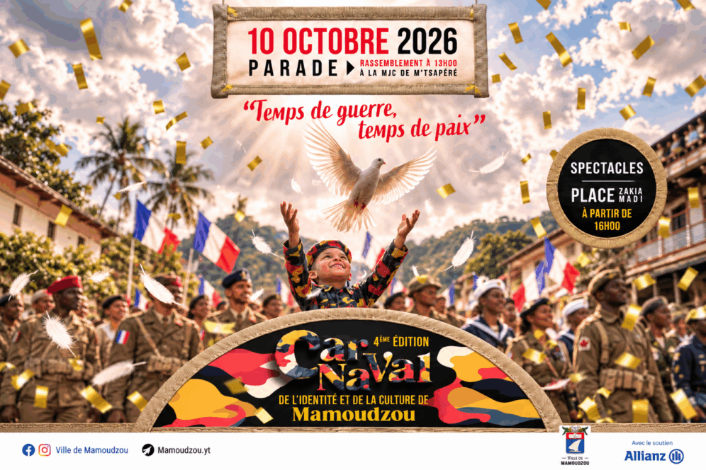 4ème édition du Carnaval de l'identité et de la culture de Mamoudzou avec le soutien de Allianz